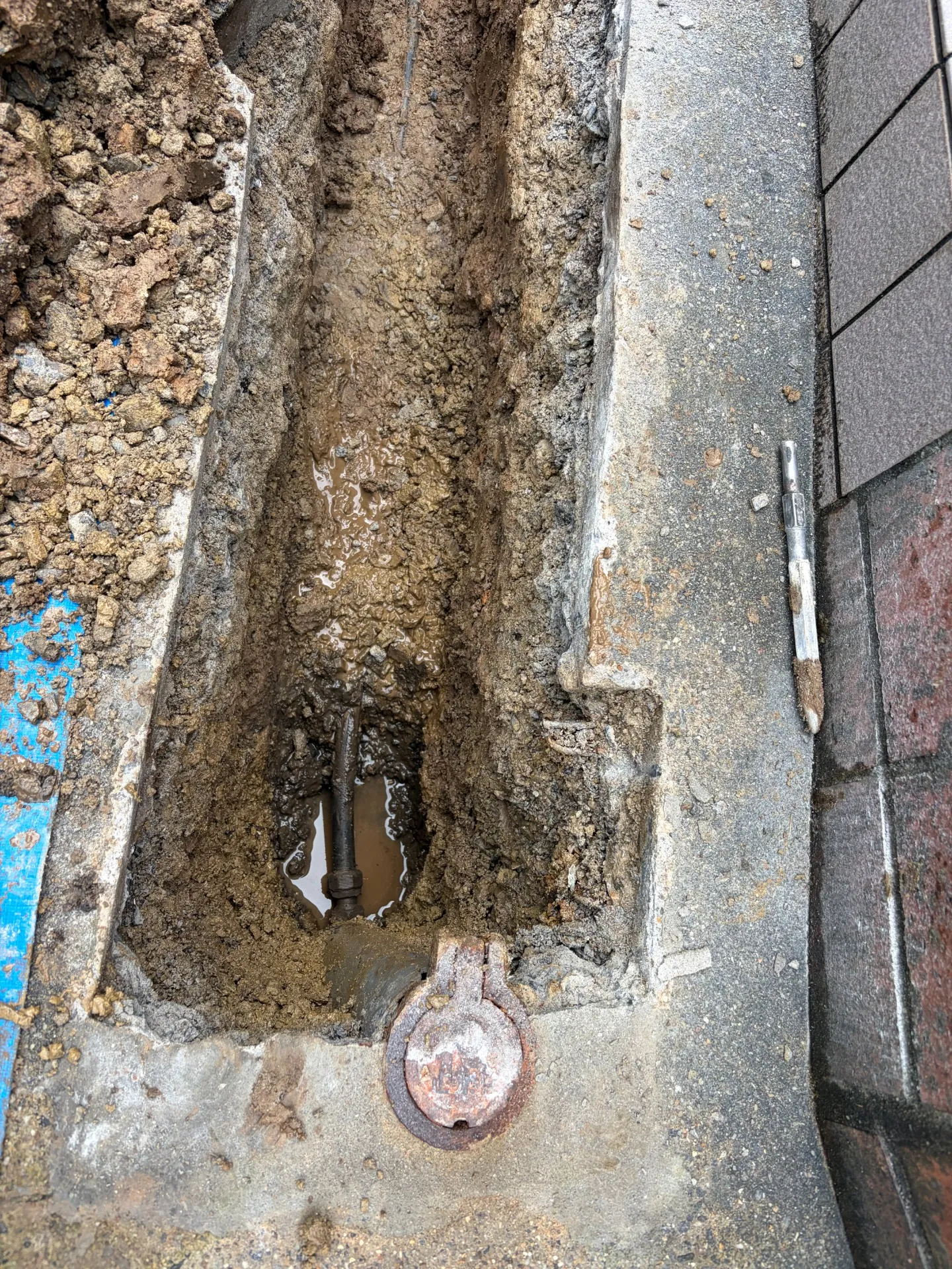 西尾市・漏水調査及び漏水修理工事