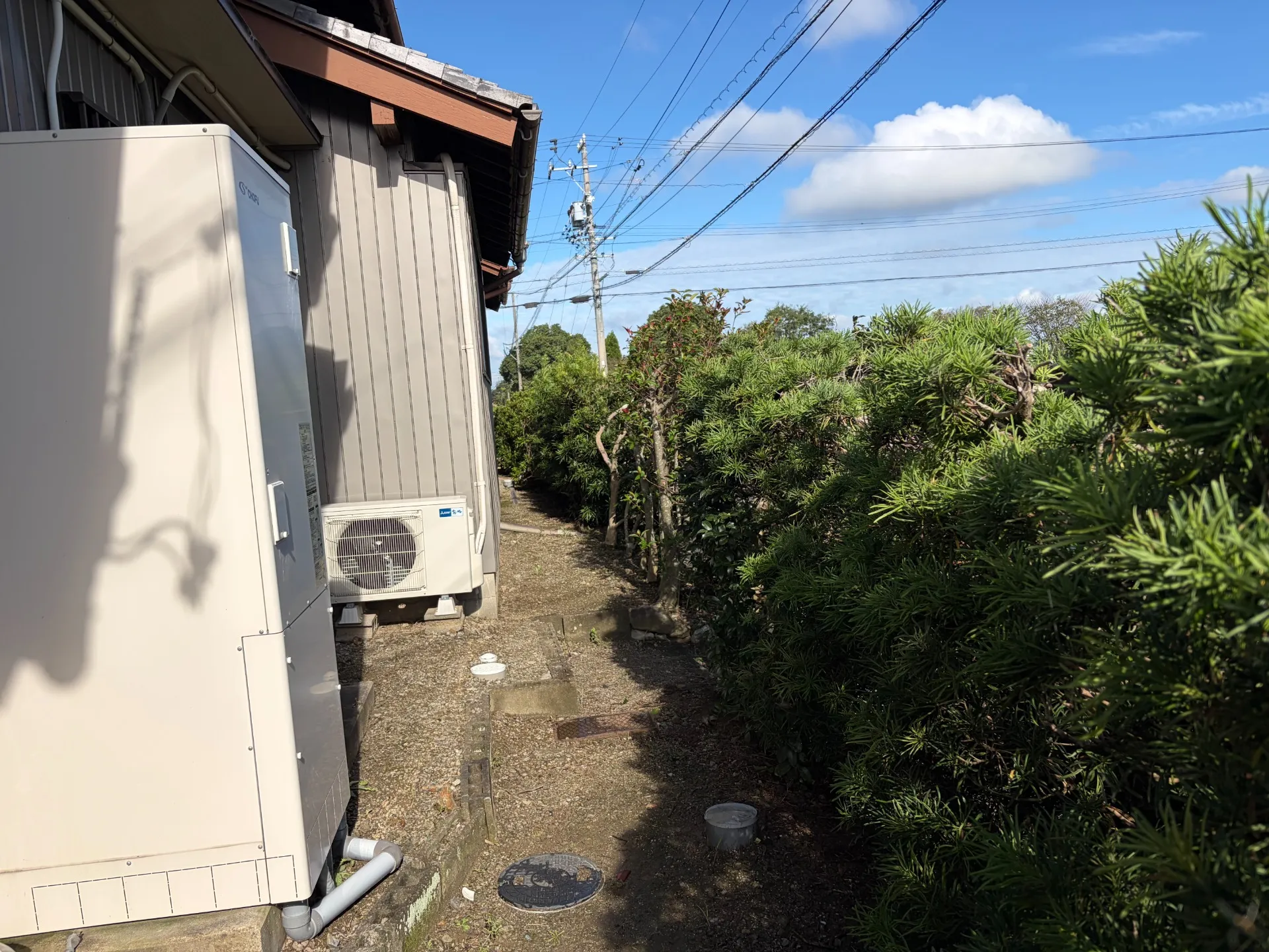 西尾市・下水道への切替工事