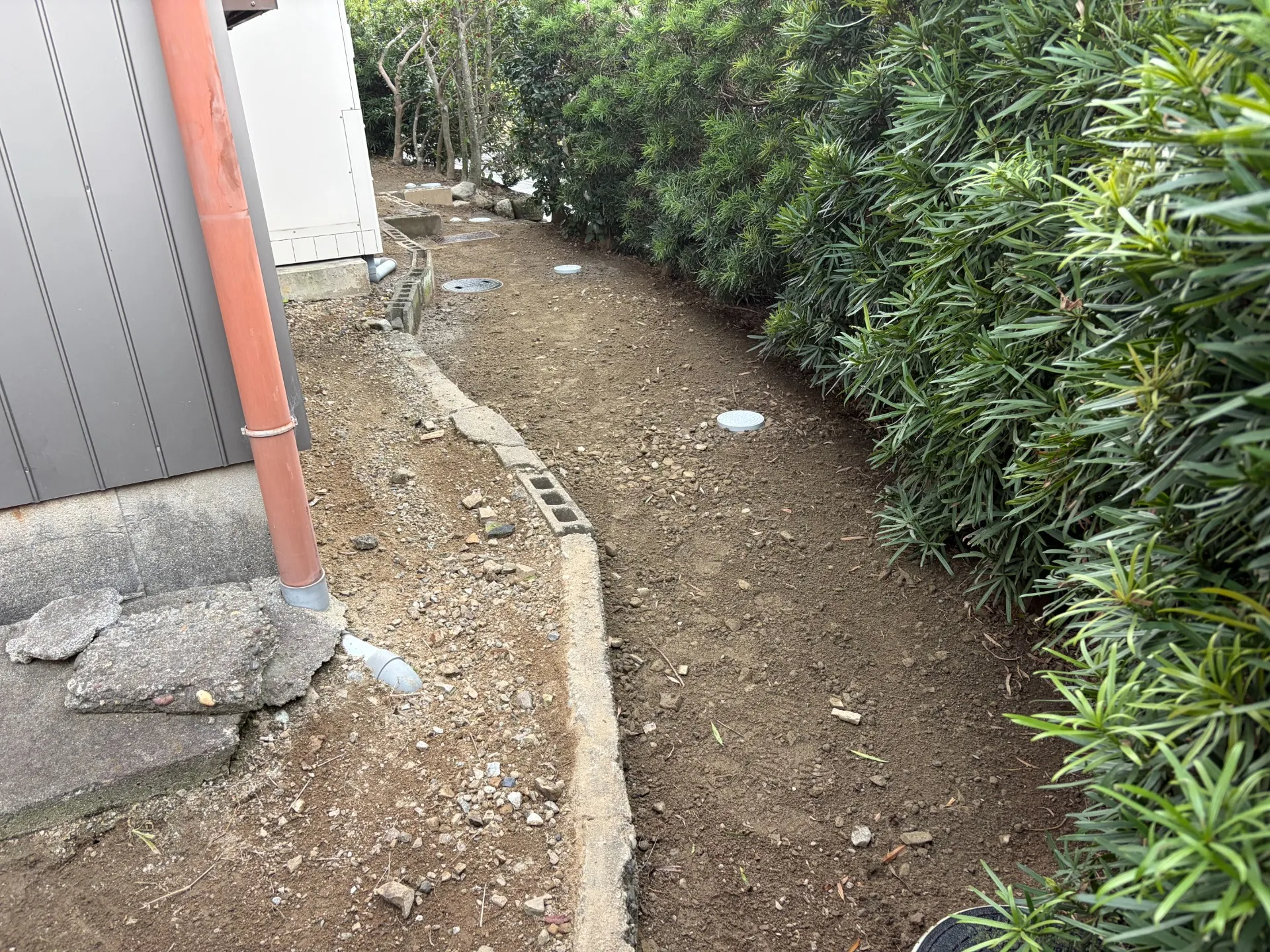 西尾市・下水道への切替工事
